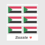 スーダン国旗 – コレクション・シール シール (シート)