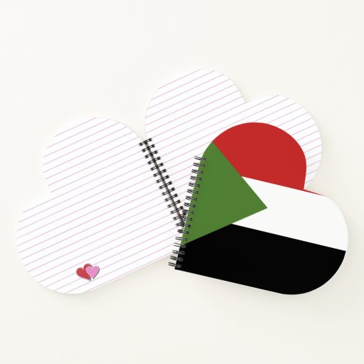 スーダン国旗 ノートブック (内部)