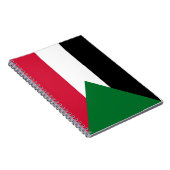 スーダン国旗 ノートブック (右側)