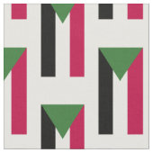 スーダン国旗 ファブリック (クローズアップ)