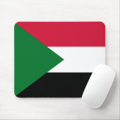 スーダン国旗 マウスパッド (マウス)