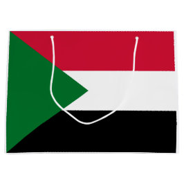 スーダン国旗 ラージペーパーバッグ