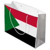 スーダン国旗 ラージペーパーバッグ (裏面アングル)