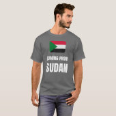 スーダン来出身の Tシャツ (正面フル)