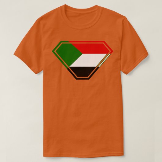 スーダン超権限 Tシャツ (デザイン正面)