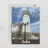 スーダン・スアキンのモスク ポストカード (正面/裏面)