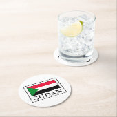 スーダン ラウンドペーパーコースター (インサイチュ)