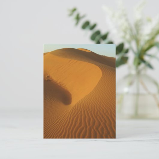 スーダン、北(ヌビア)、砂漠の砂丘 ポストカード (スタンド正面)