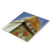 スーダン、北(ヌビア)、飾屋根 タイル (側面)