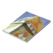 スーダン、北(ヌビア)、飾屋根 ノートパッド (回転)