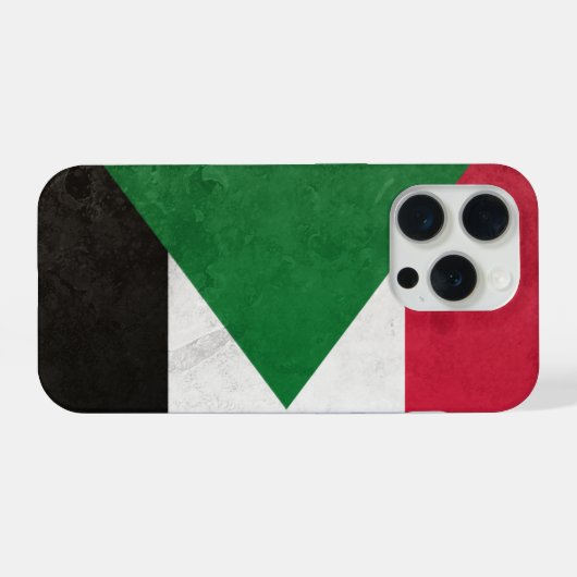 スーダン iPhoneケース (裏面横)