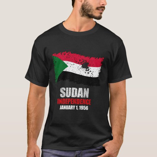 スーダンTシャツスーダン独立国 Tシャツ (正面)