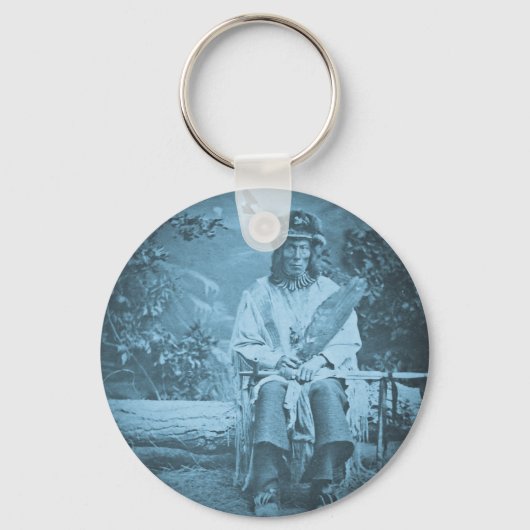 スーチーフ・メディシン・ベア・ヴィンテージ・ステレオビュー キーホルダー (正面)