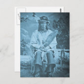 スーチーフ・メディシン・ベア・ヴィンテージ・ステレオビュー ポストカード (正面/裏面)