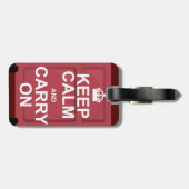 スーッ保チに運おくつろぎなさい ラゲッジタグ (裏面横)