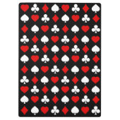 スーツが付いている背景 クリップボード (裏面)