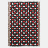 スーツが付いている背景 スローブランケット (正面縦)