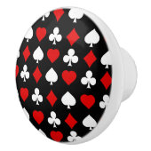 スーツが付いている背景 セラミックノブ (右)