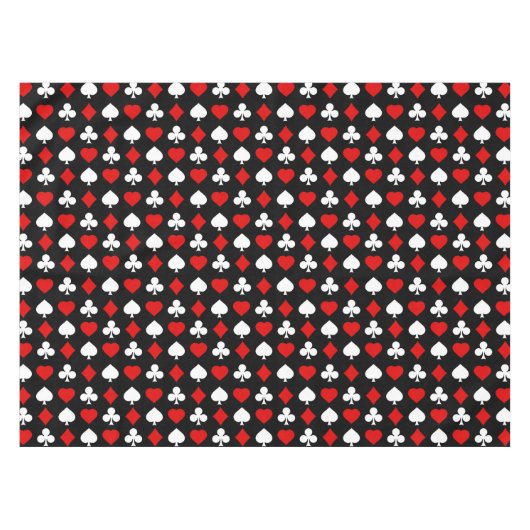 スーツが付いている背景 テーブルクロス (正面(横))