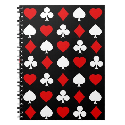 スーツが付いている背景 ノートブック (正面)