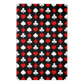 スーツが付いている背景 ミニクリップボード (裏面)