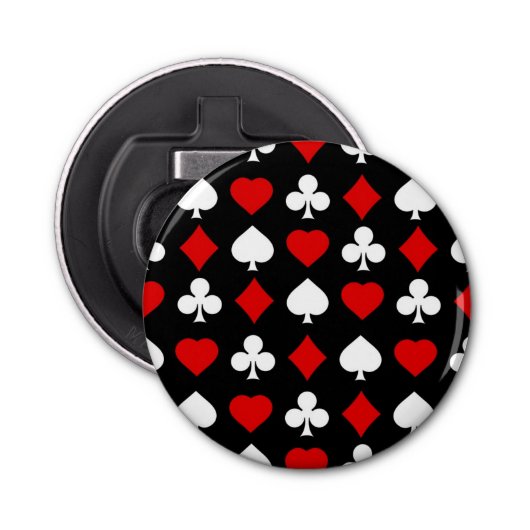 スーツが付いている背景 栓抜き (正面)