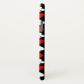 スーツが付いている背景 Case-Mate iPhoneケース (裏面/右)