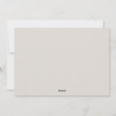 スーツとネクタイを着た男性の黒と白の写真 シーズンカード (裏面)