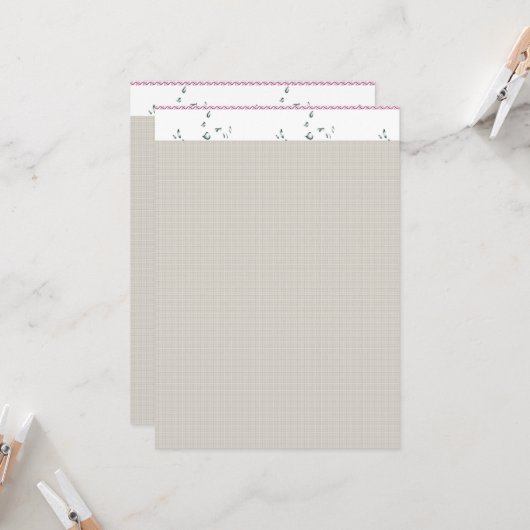 スーツとネクタイを着た男性の黒と白の写真 招待状 (正面/裏面インサイチュ)