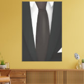 スーツとネクタイ キャンバスプリント (インサイチュ (リビング))