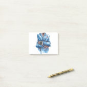 スーツと時計 ポストイット (デスク上)