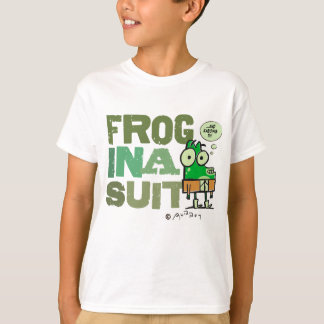 スーツのカエルはTシャツをからかいます Tシャツ