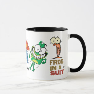 スーツのキャラクターのマグのカエル マグカップ