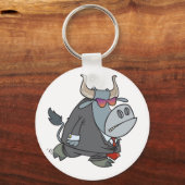 スーツのキーチェーンの中で強打する キーホルダー (正面)