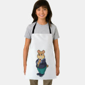 スーツのクマの花婿 エプロン (インサイチュ)