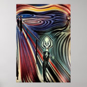 スーツのスケルトン | AIアートポスター ポスター (正面)