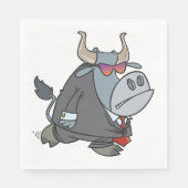 スーツのナプキンを着て強打する スタンダードランチョンナプキン (正面)