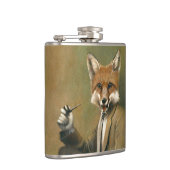 スーツのフラスコのヴィンテージのキツネ フラスク (右)