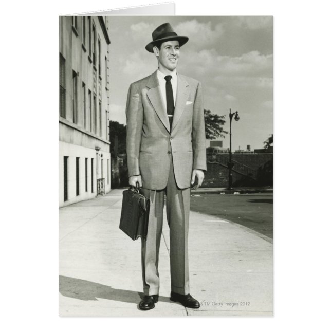 スーツの人 (正面)