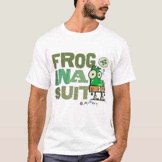 スーツの基本的なTシャツのカエル Tシャツ