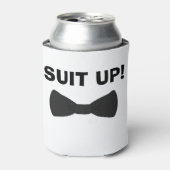 スーツの結婚式のパーティーはクーラーカスタム結婚式 缶クーラー (缶正面)