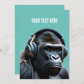 スーツを着たゴリラ シーズンカード (正面/裏面)