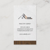 スーツを着たビジネスマン 名刺 (裏面)