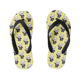 スーツを着た可愛い猫 キッズビーチサンダル