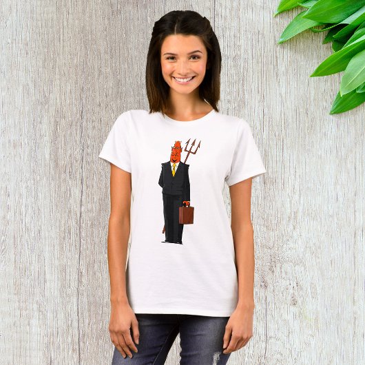スーツを着た悪魔 Tシャツ