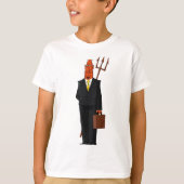 スーツを着た悪魔 Tシャツ (正面)