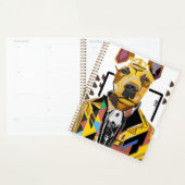 スーツを着た犬：デジタルアート プランナー手帳 (ディスプレー)