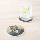 スーツを着た猫 コースター (側面)