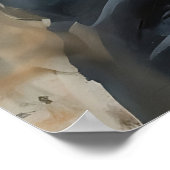 スーツを着た猫 ポスター (角)