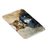 スーツを着た猫 マグネット (右側)